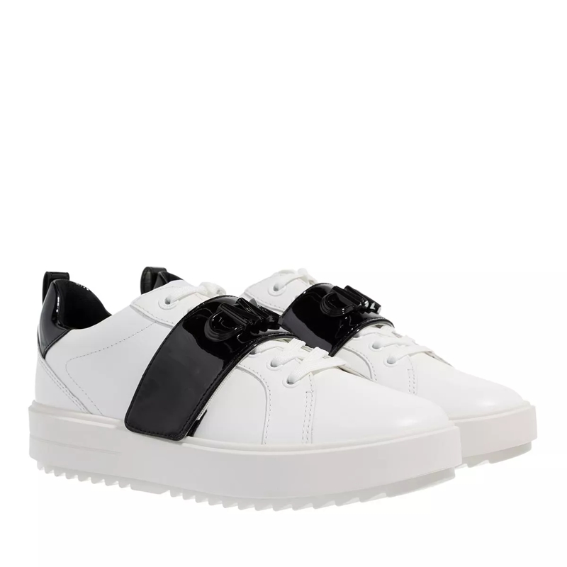 MICHAEL Michael Kors Low-Top-Sneaker Emmett Strap Lace Up Black/Optic White