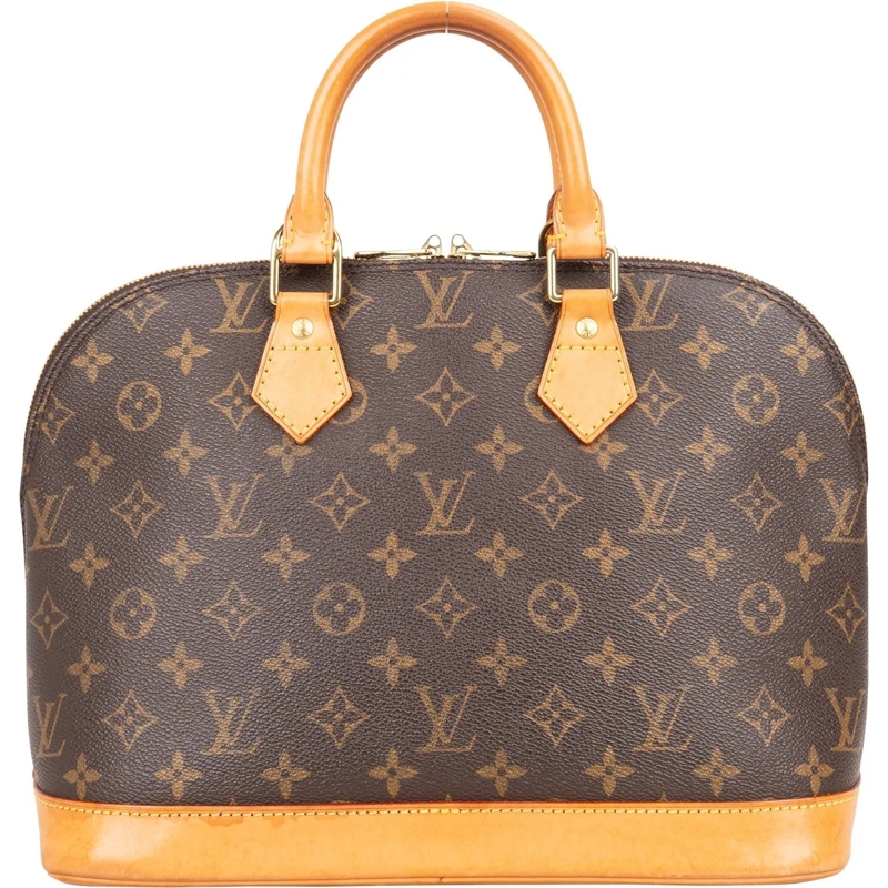 Louis Vuitton Tote Louis Vuitton Canvas Monogram Alma PM Handbag braun