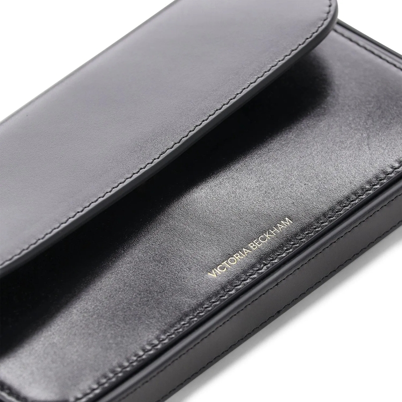Victoria Beckham Crossbodytas Schultertasche aus Leder schwarz(Image 3)