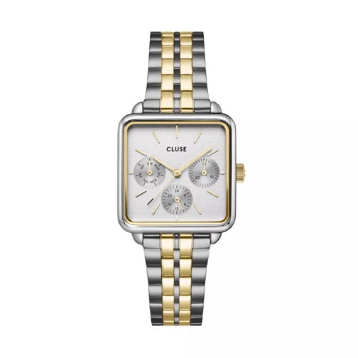 CLUSE Quarz-Uhr CLUSE La Tétragone damen Uhr Gold/Silber CW13803 Silber farbend