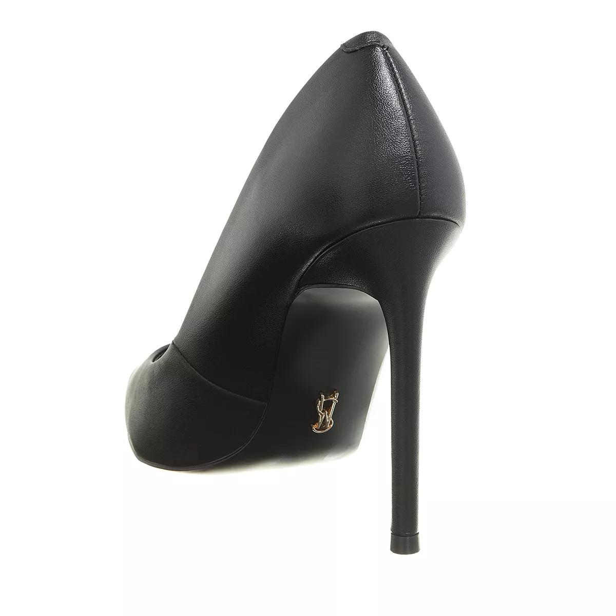 Steve Madden Vaze Black Leather Pump