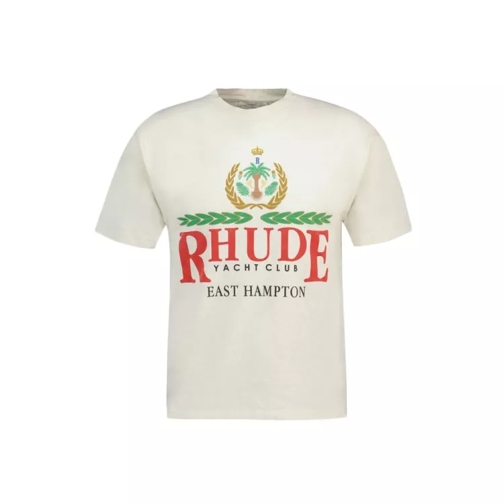 Rhude East Hampton Crest T-Shirt - Cotton - White White 
