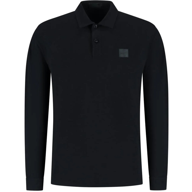 Stone Island Polohemd Ls Polo blau