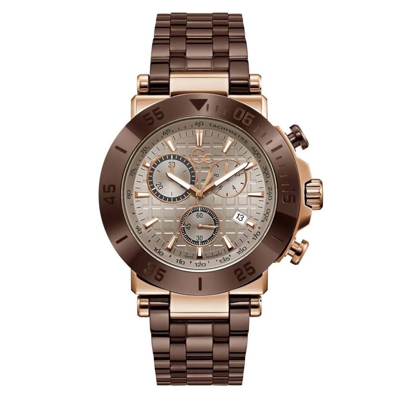 GC Quarzuhr Quarz-Analoguhr Gc One Sport braun