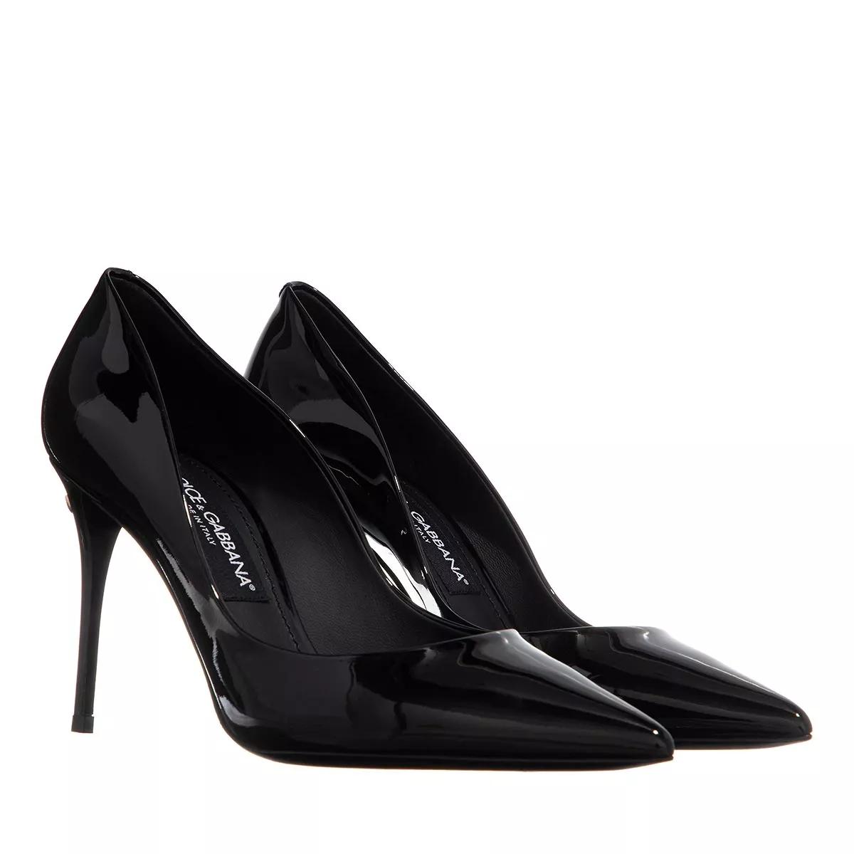 Dolce and gabbana outlet black pumps