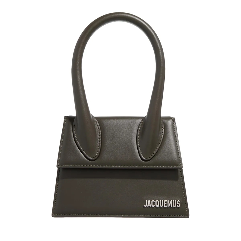 Jacquemus Crossbody Bag Le Chiquito Moyen Dark Khaki