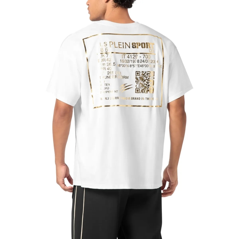 Plein Sport T-Shirt T-Shirt Rundhalsausschnitt weiss(Image 2)