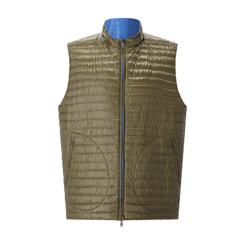 Herno  Wendeweste mit Daunen Grün