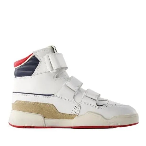 Isabel Marant High-Top Sneaker Oney High Sneakers - Leather - White White