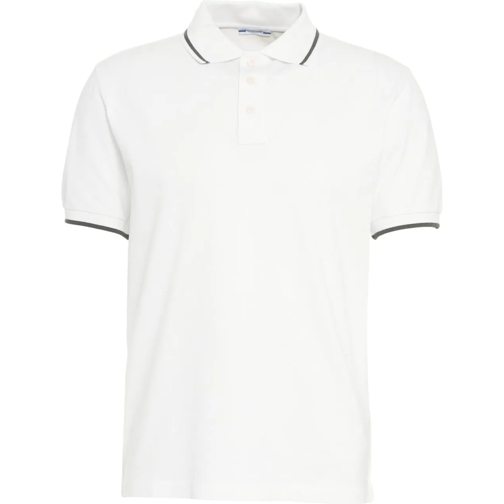 Jacob Cohen Polo Polo shirt with logo embroidery weiß