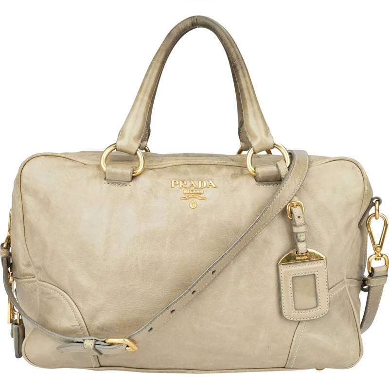 Prada Schultertasche Prada Leather City Handbag mehrfarbig