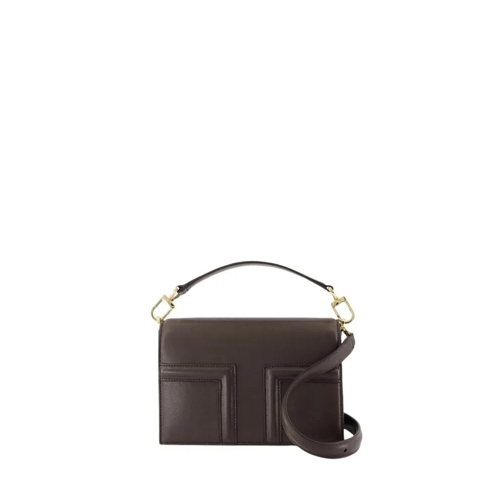 TOTEME Tote Mini T-Flap Bag - Leather - Brown Brown