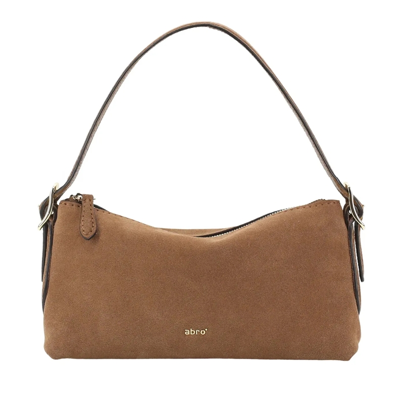 Abro Schultertasche Schultertasche CARINA camel