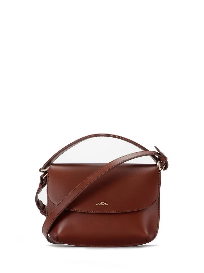 A.P.C. Shopper - Sarah Shoulder Mini Bag - Gr. unisize - in Braun - für Damen