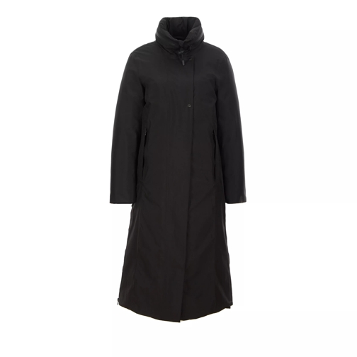 Woolrich HIGH TECH DOWN LONG Mantel 100 BLACK Cappotti in piuma
