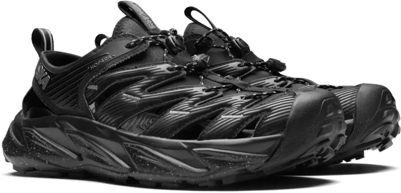 Hoka Hopara Black Castlerock schwarz | sneaker basse