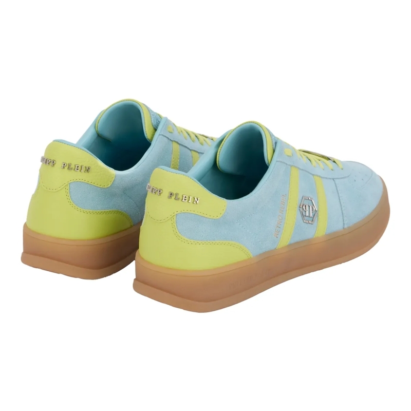 Philipp Plein Low-Top-Sneaker Low-Top Sneakers Retro Rebel hell-blau(Image 3)