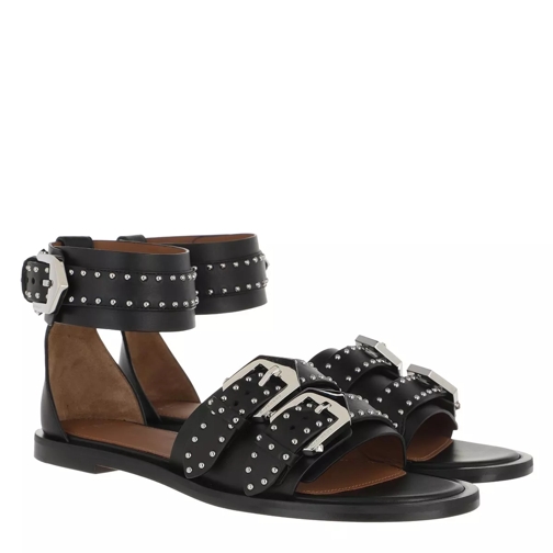 Givenchy Studded Sandals Leather Black Romeinse sandaal