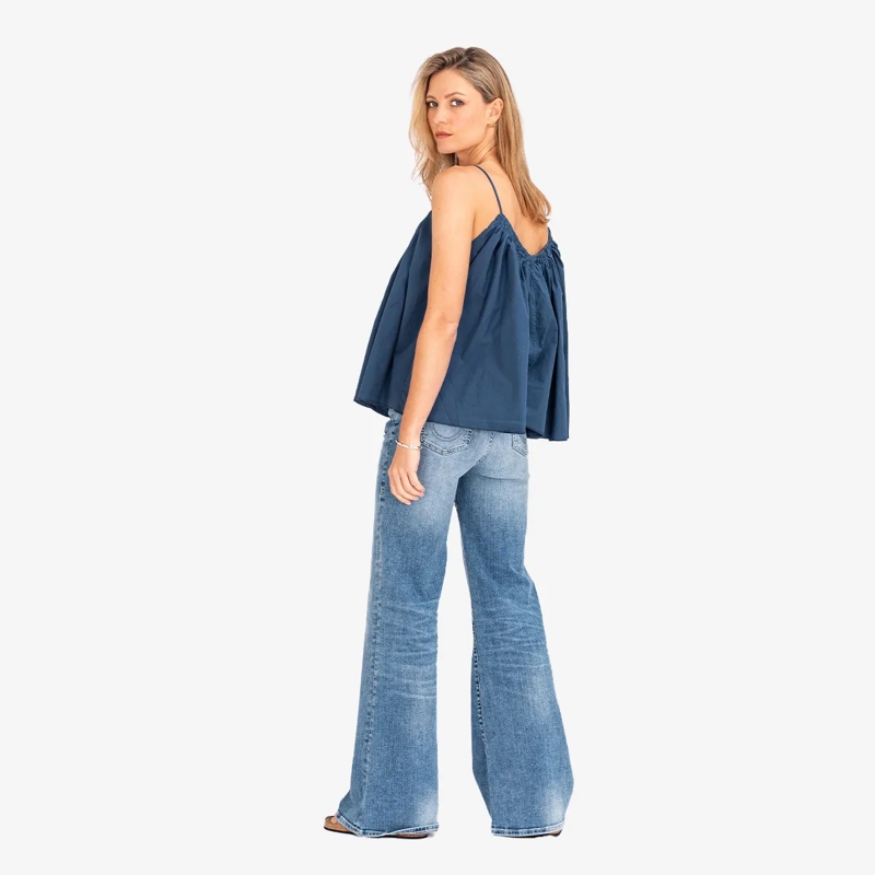 True Religion Ausgestellte Jeans Jeans MIJA Flared blau(Image 7)