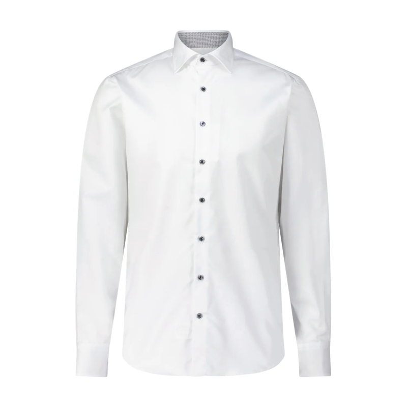 STENSTRÖMS Hemd Klassisches Hemd aus Baumwolle Weiß