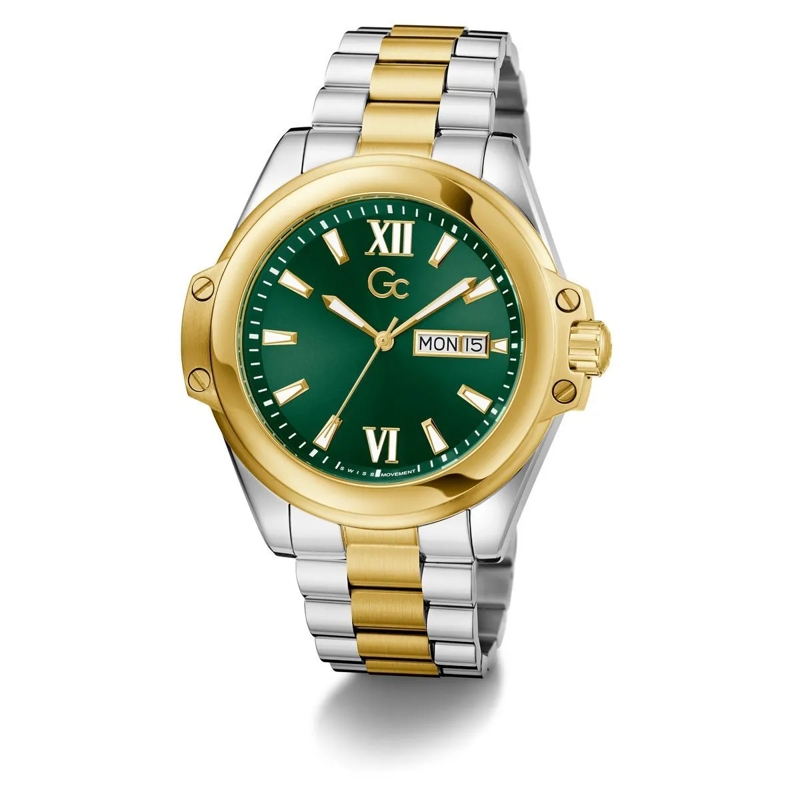 GC Quarzuhr Quarz-Analoguhr Gc Bolt silber(Image 3)