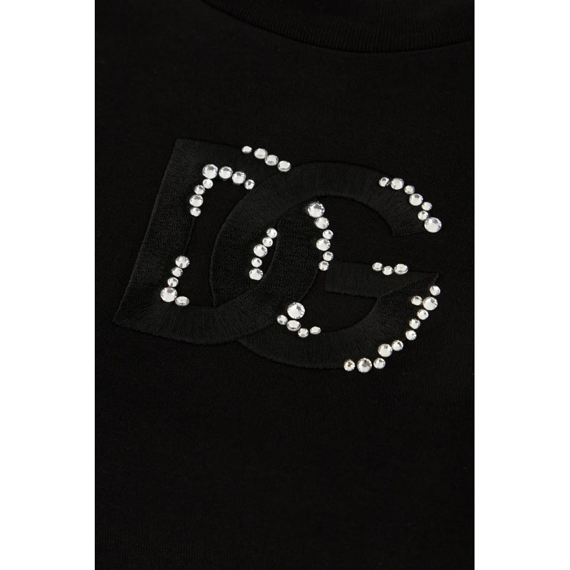 Dolce&Gabbana T-shirt Dolce&gabbana Black cotton t-shirt schwarz(Image 3)