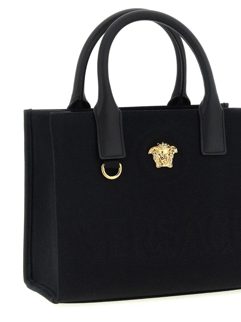 Versace Shoppers & Totes 'La Medusa' Mini Shopping Bag in zwart