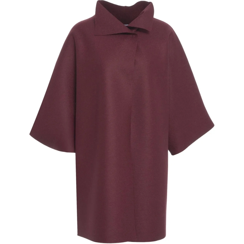 Harris Wharf Übergangsjacke Virgin wool coat rot