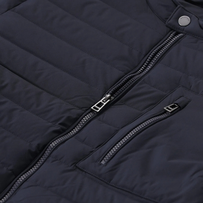 Belstaff Übergangsjacke Jacke mit Logo blau(Image 4)