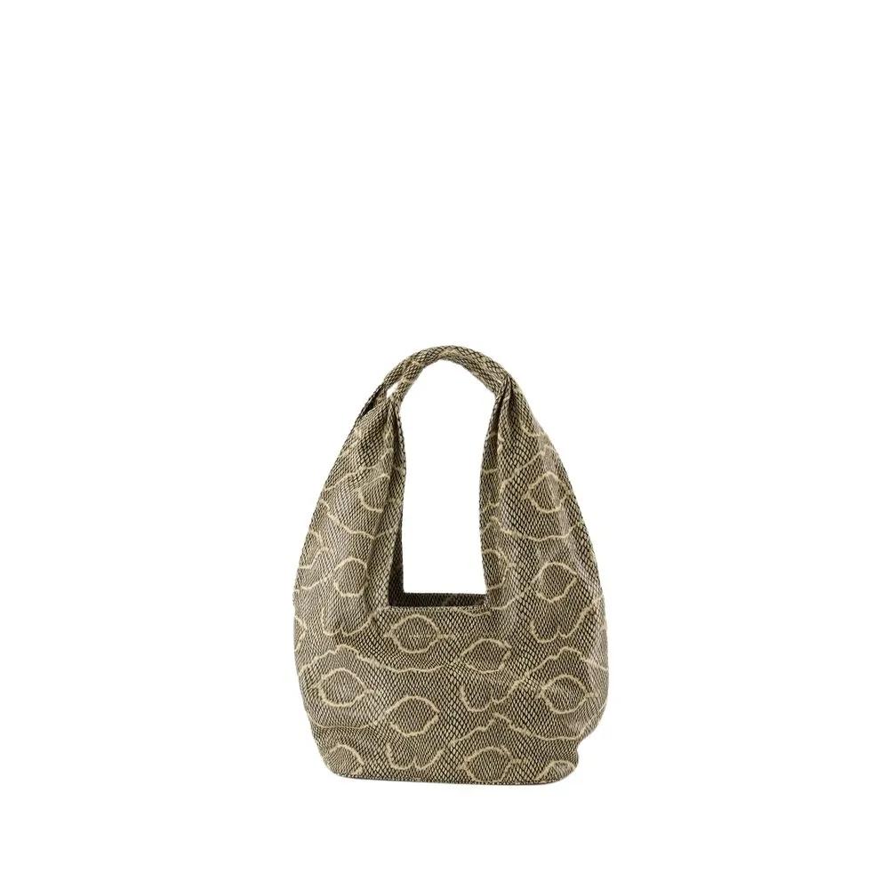 Chylak Shopper - Small Shoulder Bag - Leather - Printed - Gr. unisize - in Braun - für Damen