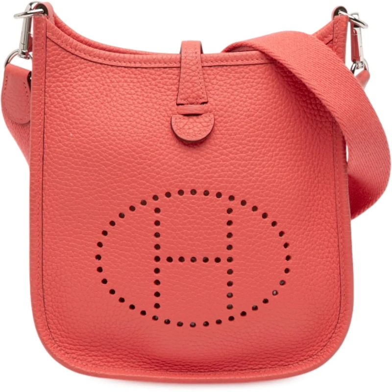 Hermès Schultertasche Clemence Amazone Evelyne TPM 16 rose