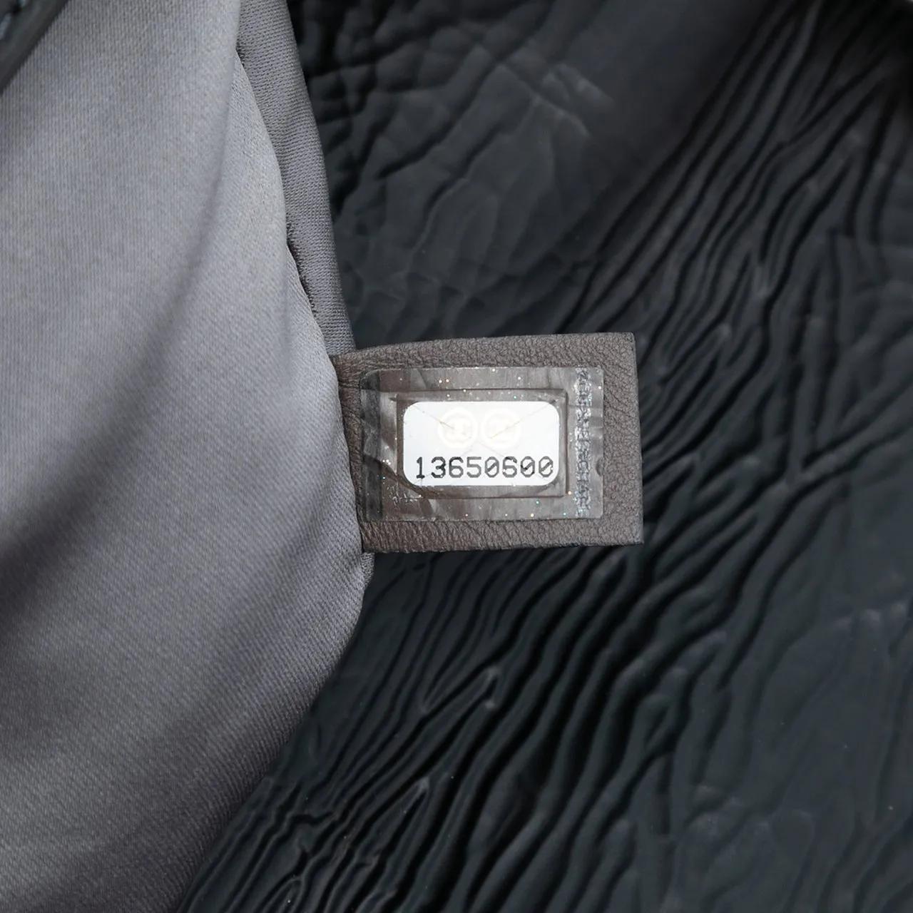 Thumbnail - Chanel Hobo Bags - XL CC Glazed Quilted Calfskin Single Flap - Gr. unisize - in Schwarz - für Damen