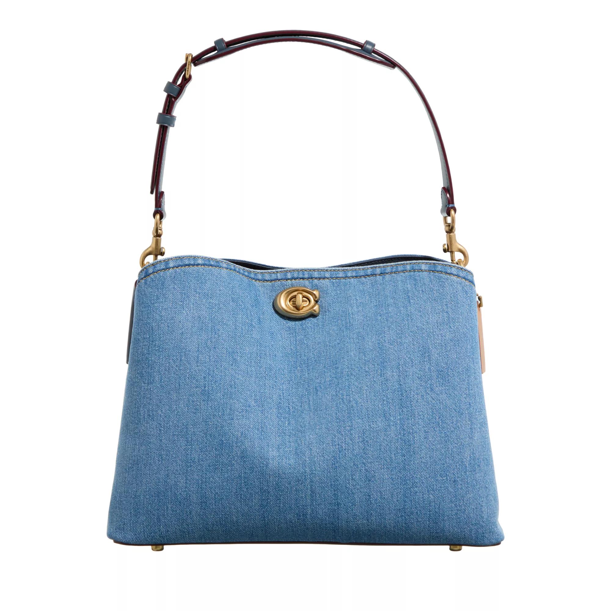 Coach Hobo Bag - Denim Willow Shoulder Bag - Gr. unisize - in Blau - für Damen