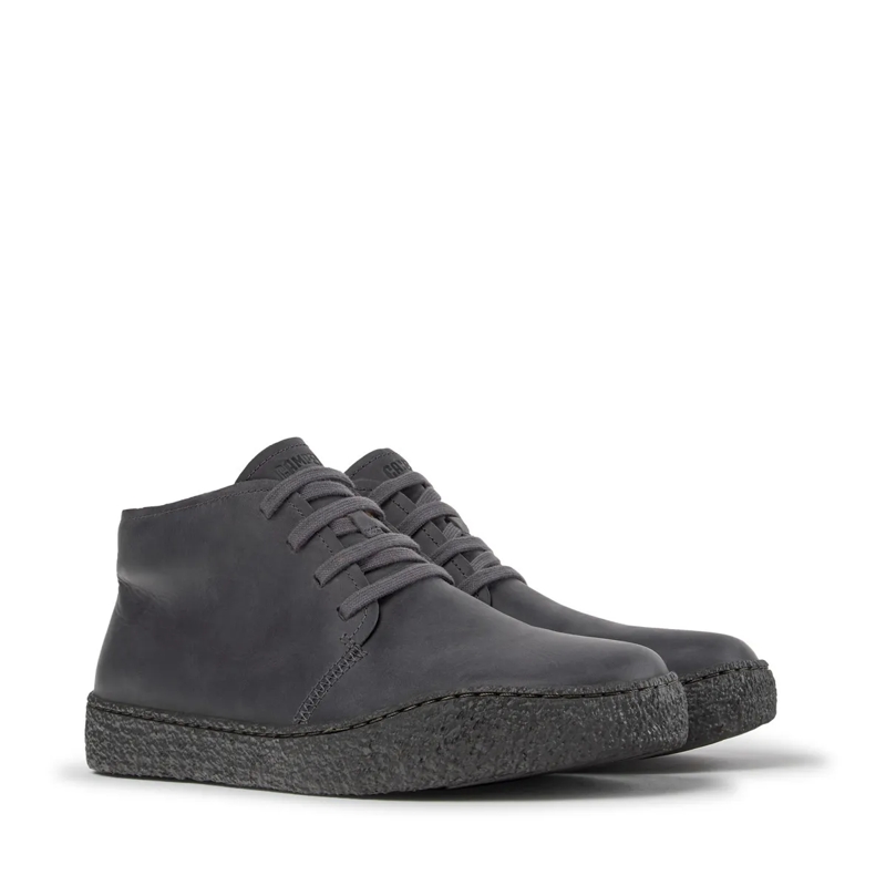 Camper Schnürstiefel - Zeitgenössisches Schuhwerk- Zertifikat der Leat mittel-grau(Image 2)