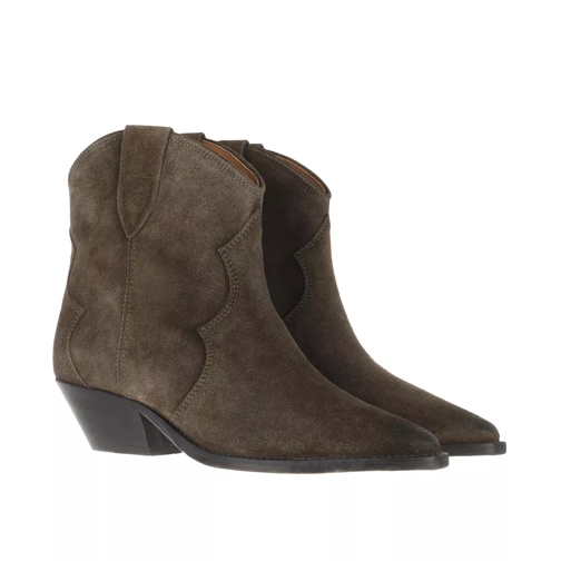 Isabel Marant Dewina Boots Dark Brown Ankle Boot