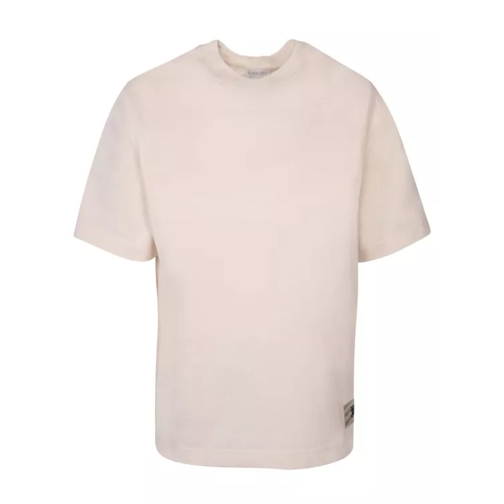 Burberry Cotton T-Shirt Neutrals 