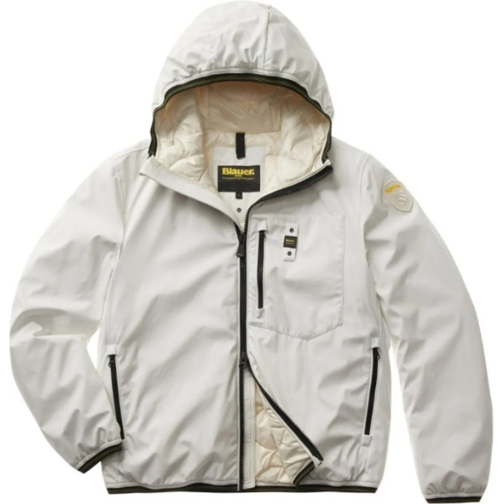 Blauer Daunenjacken Coats White weiß