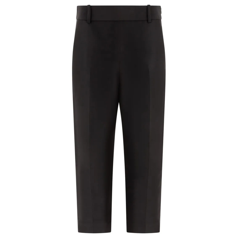 Khaite  Virgin Wool Pants Black