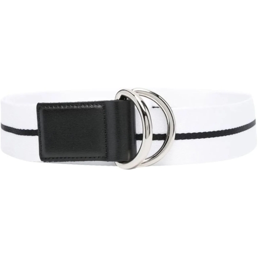 Palm Angels Ceinture Venice Track Tape Belt weiß