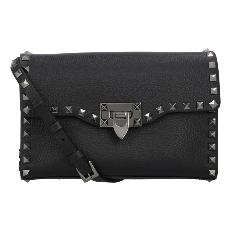 Valentino Garavani Schultertasche Small Rockstud Shoulderbag Black