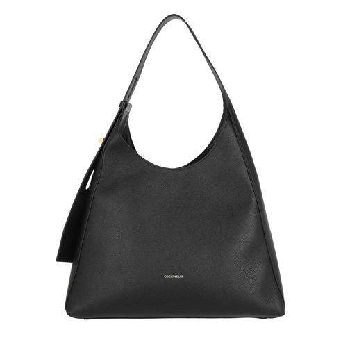 Coccinelle Handbag Bottalatino Leather Noir Hobo Bag