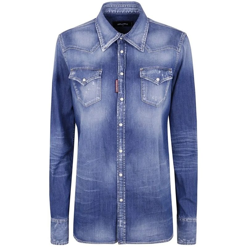 Dsquared2 T-Shirt Shirts Blue blau