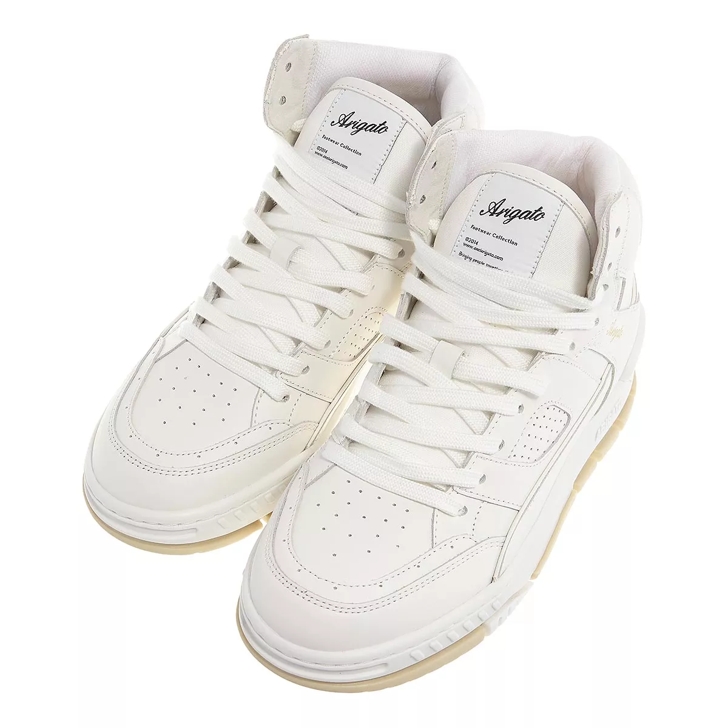 Beige high hot sale top sneakers