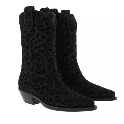 Dolce&Gabbana Texano Boots Nero Stiefel