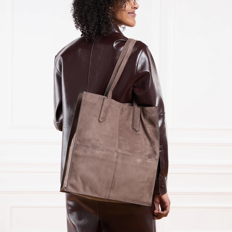 Liebeskind Berlin Tote Amy Suede Vegan Neutral Grey(Image 2)
