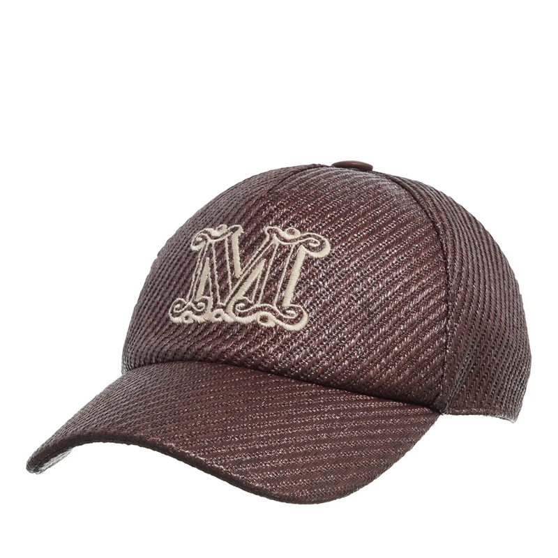 Max Mara Baseballkappe Jez Marrone Scuro