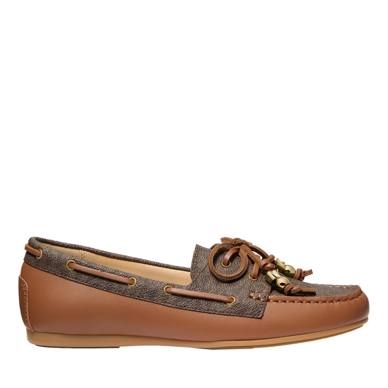 MICHAEL Michael Kors Loafer Fallon Moc Brown