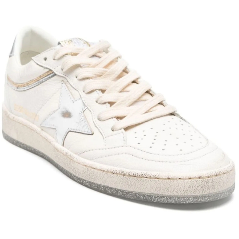 Golden Goose Low-Top-Sneaker Sneakers Optic Whitesilver silber
