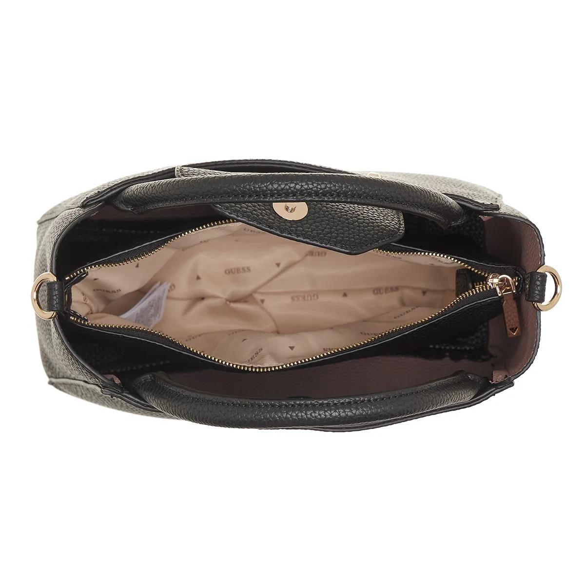 Thumbnail - Guess Satchels - Brenton Sml Girlfriend Satchel - Gr. unisize - in Schwarz - für Damen