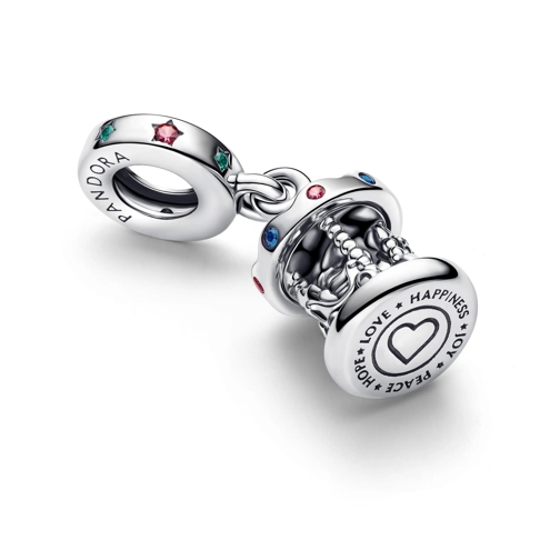 Pandora Pendant Drehendes Karussell Charm-Anhänger Sterling silver